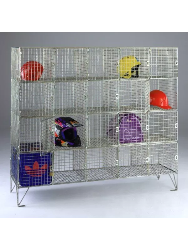 Wire Mesh Compartment lockers